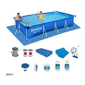 Bestway BW475 56405 400x211x81 cm Prefabrik Havuz Seti