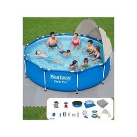 Bestway BW565 56677 305x76 cm Gölgelikli Prefabrik Havuz Seti