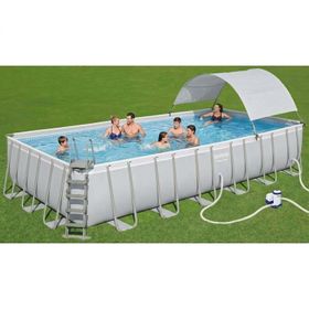 Bestway BW599 564774 732x366x132 cm Gölgelikli Büyük Prefabrik Havuz