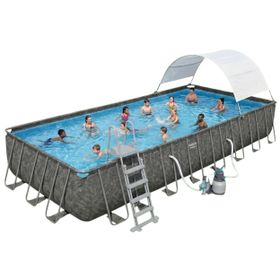 Bestway BW601 APX 365 561KJ 956x488x132 cm Gölgelikli Prefabrik Havuz