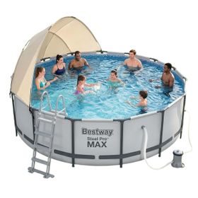 Bestway BW609 5612X 427x122 cm Gölgelikli Prefabrik Havuz Seti