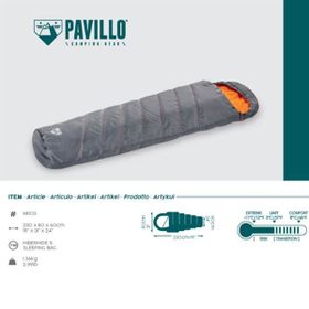 Bestway Pavillo Hiberhide 5 (3-8 C) Turuncu Gri Uyku Tulumu
