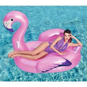 Bestway Pembe Flamingo Deniz Havuz Şişme Bot 173x170 cm Binici