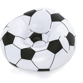 Bestway Up in Over Beanless 114x112x66 cm Siyah Beyaz Futbol Topu Koltuğu