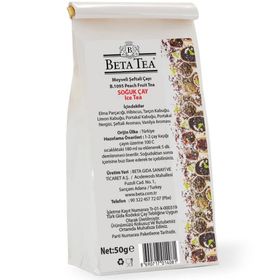 Beta 50 gr Dökme Meyveli Şeftali Çayı