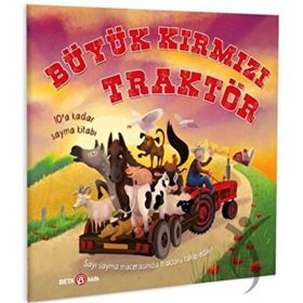 Beta Kids Büyük Kırmızı Traktör Kitabı