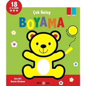 Beta Kids Çok Kolay Boyama Ayıcıklı Resim Kitabım