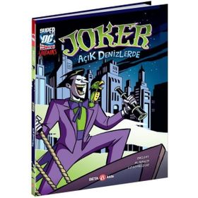 Beta Kids DC Super Villains Joker Açık Denizlerde Kitabı