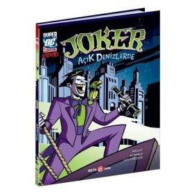 Beta Kids DC Super Villains Joker Açık Denizlerde Kitabı