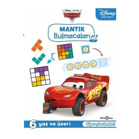 Beta Kids Disney Eğitsel Arabalar Çıkartmalı Mantık Bulmacaları