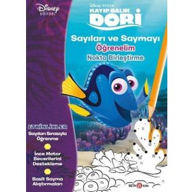 Beta Kids Disney Eğitsel Dori Sayıları ve Saymayı Öğrenelim Kitabı