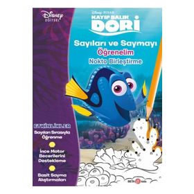 Beta Kids Disney Eğitsel Dori Sayıları ve Saymayı Öğrenelim Kitabı
