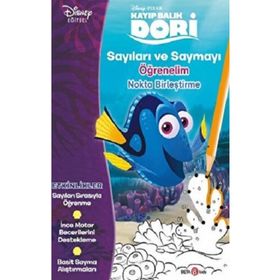 Beta Kids Disney Eğitsel Dori Sayıları ve Saymayı Öğrenelim Kitabı