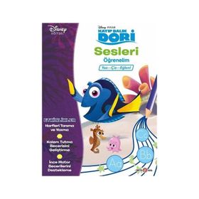 Beta Kids Disney Eğitsel Dori Sesleri Öğrenelim Kitabı