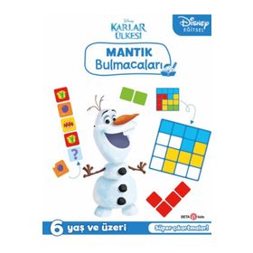 Beta Kids Disney Eğitsel Karlar Ülkesi Çıkartmalı Mantık Bulmacaları