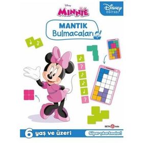 Beta Kids Disney Eğitsel Minnie Çıkartmalı Mantık Bulmacaları