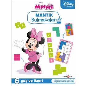 Beta Kids Disney Eğitsel Minnie Çıkartmalı Mantık Bulmacaları
