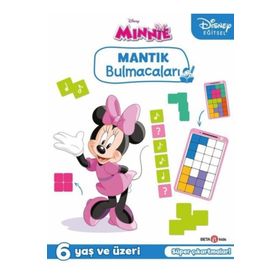 Beta Kids Disney Eğitsel Minnie Çıkartmalı Mantık Bulmacaları