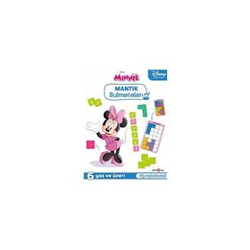 Beta Kids Disney Eğitsel Minnie Çıkartmalı Mantık Bulmacaları