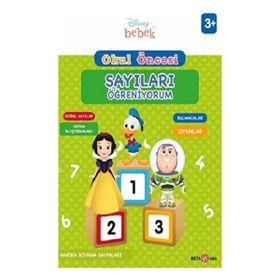 Beta Kids Disney Eğitsel Okul Öncesi Sayıları Öğreniyorum Kitabı