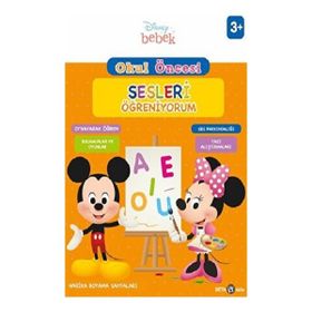 Beta Kids Disney Eğitsel Okul Öncesi Sesleri Öğreniyorum Kitabı