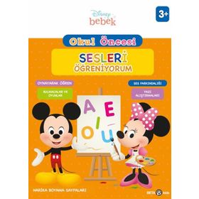 Beta Kids Disney Eğitsel Okul Öncesi Sesleri Öğreniyorum Kitabı