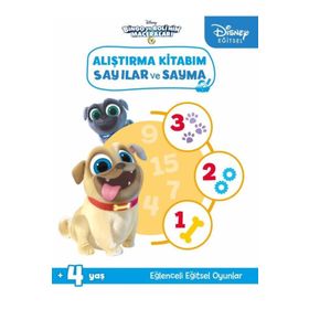 Beta Kids Disney Eğitsel Sayılar ve Sayma Bingo ve Roli’nin Maceraları Kitabı