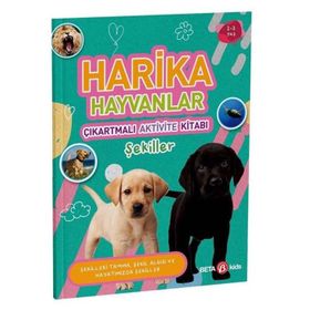 Beta Kids Harika Hayvanlar - Çıkartmalı Aktivite Kitabı