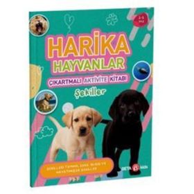 Beta Kids Harika Hayvanlar - Çıkartmalı Aktivite Kitabı