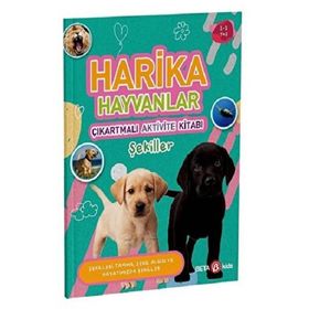 Beta Kids Harika Hayvanlar - Çıkartmalı Aktivite Kitabı