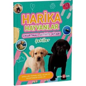 Beta Kids Harika Hayvanlar - Çıkartmalı Aktivite Kitabı