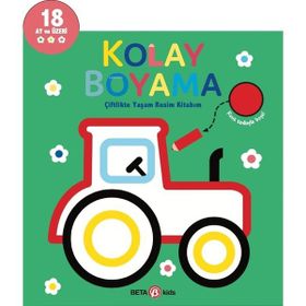 Beta Kids Kolay Boyama Çiftlikte Yaşam Resim Kitabım