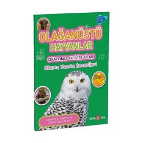 Beta Kids Olağanüstü Hayvanlar - Çıkartmalı Aktivite Kitabı