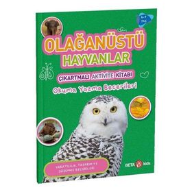 Beta Kids Olağanüstü Hayvanlar - Çıkartmalı Aktivite Kitabı