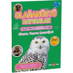 Beta Kids Olağanüstü Hayvanlar - Çıkartmalı Aktivite Kitabı