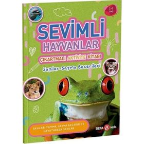 Beta Kids Sevimli Hayvanlar - Çıkartmalı Aktivite Kitabı