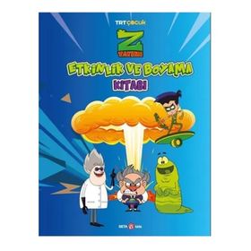 Beta Kids Z Takımı 3 Etkinlik ve Boyama Kitabı