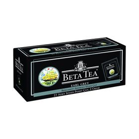 Beta Tea Earl Grey Bergamot Tomurcuk 25'li 2 gr Bardak Poşet Çay