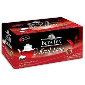 Beta Tea Kızıl Dem 100'lü 3,2 gr Demlik Poşet Çay