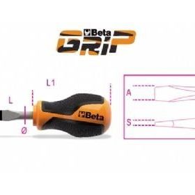 Beta Tools 1260N 6.5X30 mm Topaç Düz Tornavida