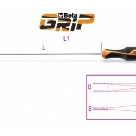 Beta Tools 1264L-4X400 Uzun Düz Tornavida