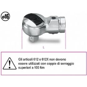 Beta Tools 612X 1-2" Tork Anahtar Soketi