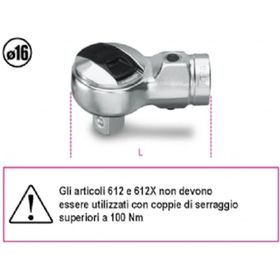Beta Tools 612X 1-2" Tork Anahtar Soketi