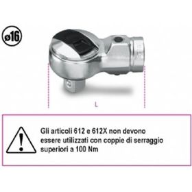Beta Tools 612X 1-2" Tork Anahtar Soketi