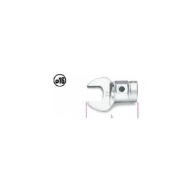 Beta Tools 642 21 mm Açık Ağız Tork Anahtar Soketi