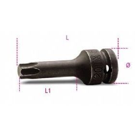 Beta Tools 720 TX 40 mm 1/2" Havalı Torx Lokma