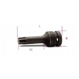 Beta Tools 720 TX 40 mm 1/2" Havalı Torx Lokma
