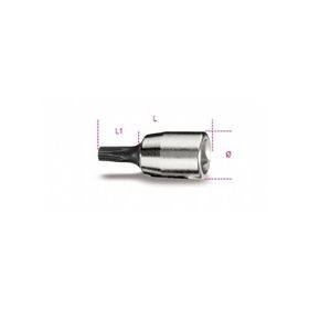Beta Tools 900 PT 25 mm 1/4" Beşköşeli Torx Lokma