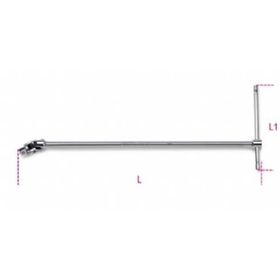 Beta Tools 910/40 Mafsallı T Adaptörü
