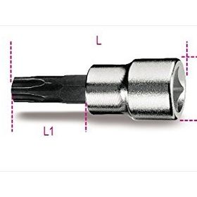 Beta Tools 910PT 50 mm 1/4" Beşköşe Torx Lokma